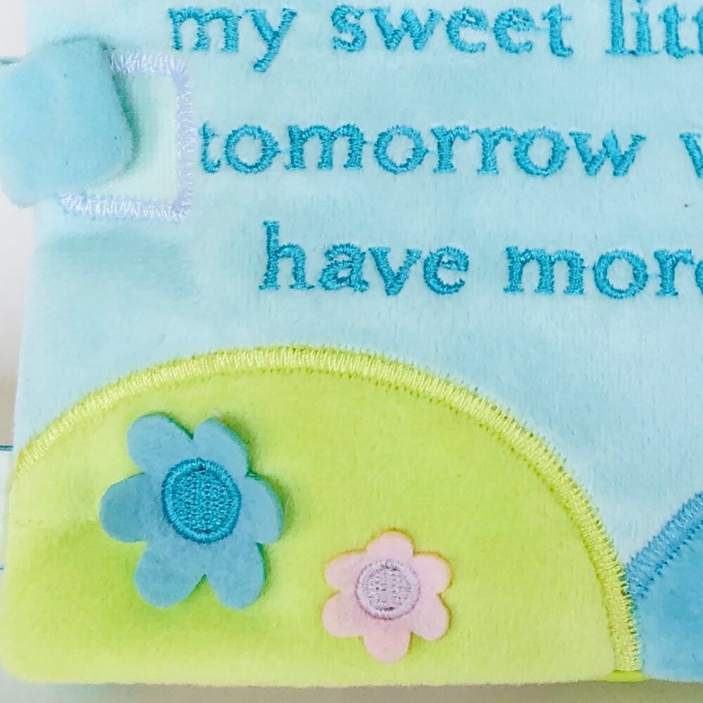 New w/ Tag-Douglas Baby Soft Plush Activity Book - Playtime With Little Bunny - Picture 5 of 15